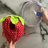 لونه پرنده طرح توت فرنگی|لوازم جانبی حیوانات|تهران, شوش (باغ آذری)|دیوار