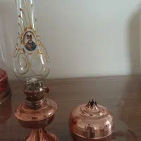 چراغ و قندان مسی
