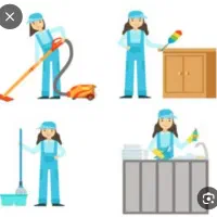 کمکی خانم برای امور منزل با جای خواب در صورت نیاز