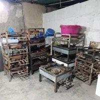 اجاق گاز ۳شعله 4 شعله مشعل دار،در حد