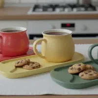 ماگ سرامیکی رنگ. بندی جعبه تک ویژه روز دانشجو|ظروف سرو و پذیرایی|تاکستان, |دیوار