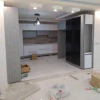 کابینت ام دی اف  کمد دیواری دکور مغازه