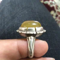 ۲عدد انگشتر نقره کار دست|جواهرات|باقرشهر, |دیوار