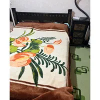تخت دو نفره + پاتختی سه کشو + قاب آیینه + خوشخواب