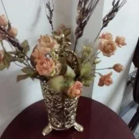 جا قاشقی یا گلدان برنجی