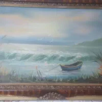 تابلو نقاشی منظره|تابلو، نقاشی، عکس|مشهد, شهید شهریاری|دیوار