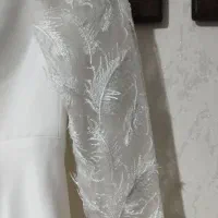 لباس عقد و یا عروسی ساتن نو سایز ۳۸ و ۴۰|لباس|رشت, جهاد|دیوار