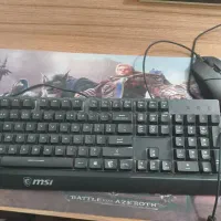 لاندا کیبورد و موس msi