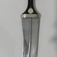 خنجر یمنی نقره کاری شده تیغه فولادی