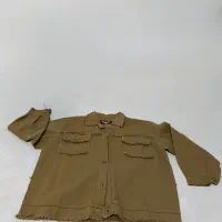 کت کتان پشت گلدوزی|لباس|مبارکه, |دیوار