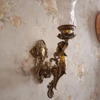 3عدد لوستر فرشته برنجی|لوستر و چراغ آویز|گرمسار, |دیوار