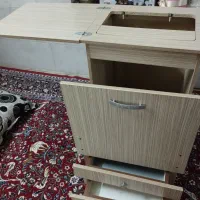 میز چرخ خیاطی صنعتی|لوازم خیاطی و بافتنی|لاران, |دیوار