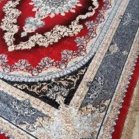 فرش طرح ۷۰۰شانه ۵۰۰ رنگ لاکی