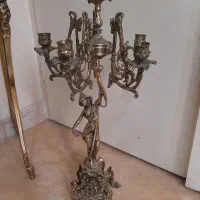 آینه و شمعدان برنجی|آینه|تهران, استاد معین|دیوار