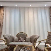 پرده های.لوکس مدرن جدید .فقط چکی