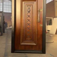 درب ورودی ضدسرقت چوبی فلزی مقاوم آپارتمان باغ ویلا|مصالح و تجهیزات ساختمان|تهران, تهرانسر شمالی|دیوار
