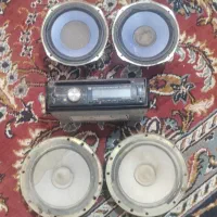 ضبط ماشین و 4 عدد بلندگو