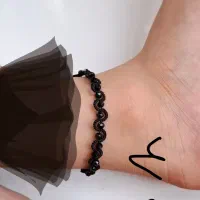 پابندهای دستبافت گیپوربافی|زیورآلات و اکسسوری|حمیدیا, |دیوار