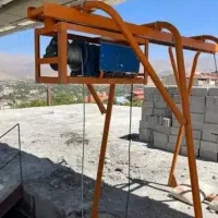 بالابر ساختمانی تکفاز ۳اسب ،کنترلی کارکرده ،