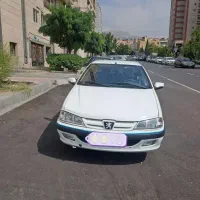 پژو پارس سفید مدل 96