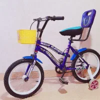 دوچرخه سایز ۱۶ رنگ بدنه فابریک کارخانه در حد نو