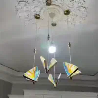 لوستر آویز پروانه ای|لوستر و چراغ آویز|مشهد, شهرآرا|دیوار
