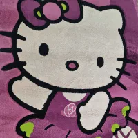 فرش فانتزی طرح کیتی / با بهترین قیمت و کیفیت