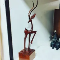 مجسمه چوبی حیوانات|مجسمه، تندیس، ماکت|گنبد کاووس, |دیوار