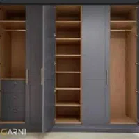 نصب کابینت و کمد دیواری فلزی و ام دی آف وچوبی|کتابخانه، شلف، قفسه‌های دیواری|نورآباد, |دیوار