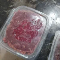 گوشت گوساله چرخ کرده فریزری