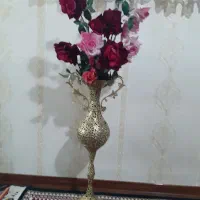 گل وگلدان برنز|گل مصنوعی|نهاوند, |دیوار