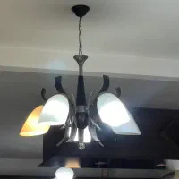 دو عدد لوستر ۵ شاخه