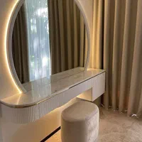 آینه قدی دیواری دفرمه LED با کنسول MDF|آینه|تهران, شهرک غرب|دیوار