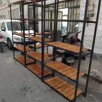 فروش عمده و تک رگال قفسه بندی شلف لباس کد 120