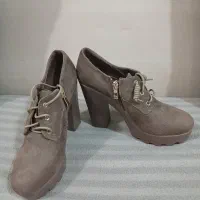 کفش مخمل شکلاتی پاشنه بلند مجلسی باکیفیت ۳۷ خارجی|کیف، کفش، کمربند|مرودشت, فرهنگ|دیوار