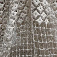 پرده گیپور دانتل ترک شاین دار نو|پرده، رانر، رومیزی|تهران, آهنگ|دیوار