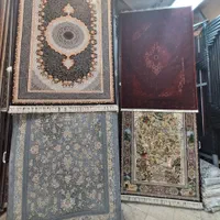 فرش سبز ۴ متری نخ اکرولیک ۱۲۰۰ شانه بورس قالیچه|فرش|مشهد, امیر|دیوار