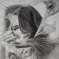 سفارش چهره سیاه قلم|تابلو، نقاشی، عکس|بندر گناوه, |دیوار