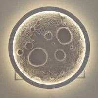 تابلو ماه و ساعت ماه