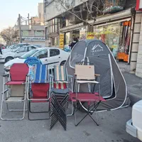 چادرمسافرتی میزصندلی چتربرزنت|کوهنوردی و کمپینگ|تهران, افسریه شمالی|دیوار