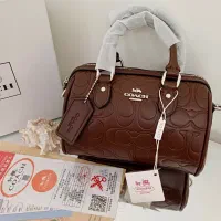 کیف چرم خارجی مارک کوچ مسترکوالیتی اصل قهوه ای