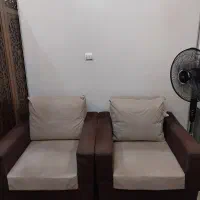 نیم ست ۵ نفره.یک کاناپه ۳ نفره+۲ تاتک نفره|مبلمان خانگی و میز عسلی|تهران, نارمک جنوبی|دیوار