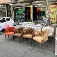 صندلی کافه رستوران نیم ست انتظار پینترسی