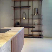 ویترین دکوراتیو کتابخانه