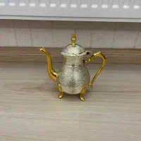 قوری برنجی دکوری