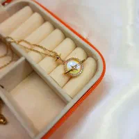 گردنبند ها فانتزی دارای طرح های مختلف بدلیجات