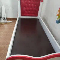 تختخواب تک نفره،با تشک و روتختی