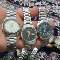 ساعت سیکو پنج باطری خور قدیمی  سالم‌|کلکسیون اشیاء عتیقه|کهریزک, |دیوار