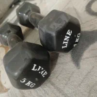 یک جفت دمبل5k  درحد نو