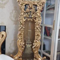 ساعت و گنجه بوفه ویترین  ساعت پایه دار